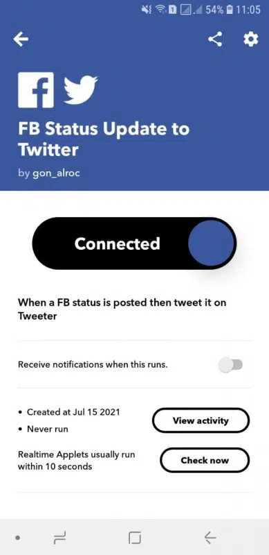 cara menghubungkan twitter ke facebook