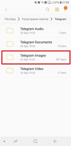 cara mengembalikan gambar di telegram yang terhapus