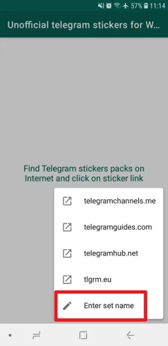 cara memindahkan stiker telegram ke whatsapp