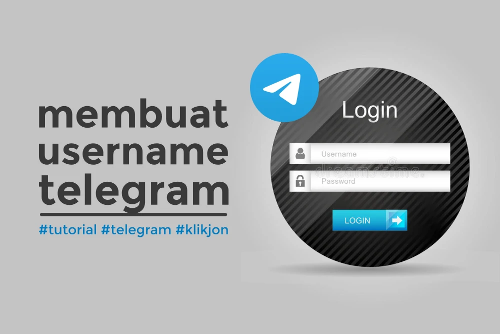 cara membuat username telegram