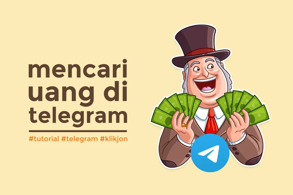 cara menghasilkan uang dari telegram