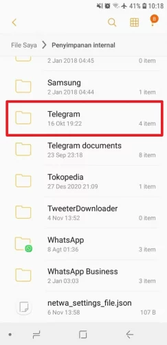 cara save video dari telegram