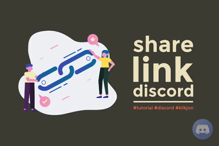 cara share link discord