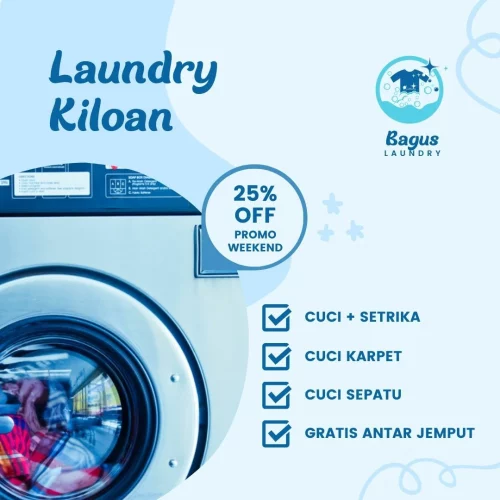 contoh iklan jasa laundry