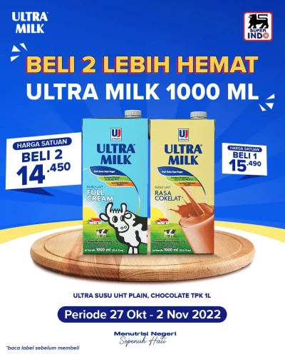 Contoh Iklan Susu Ultra Milk
